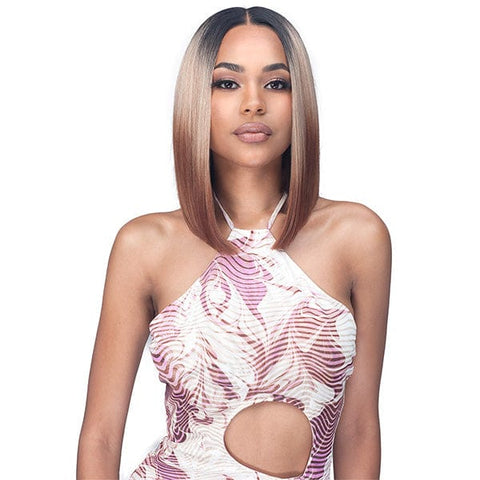 Bobbi Boss Deep Part Lace Wigs Bobbi Boss Refresh Style Synthetic 4" Deep Lace Wig - MLF902 BRYONY