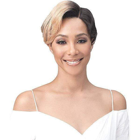 Bobbi Boss Deep Part Lace Wigs Bobbi Boss Synthetic 5" Deep Part Swiss Lace Front Wig - MLF339 EVONIE