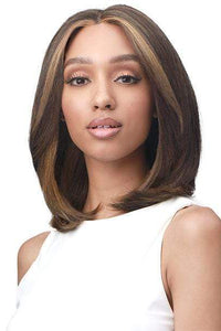 Bobbi Boss Deep Part Lace Wigs Bobbi Boss Synthetic 5" Deep Part Swiss Lace Front Wig - MLF480 SADIE
