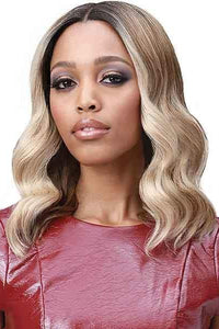 Bobbi Boss Deep Part Lace Wigs Bobbi Boss Synthetic 5 inch Deep Part Lace Front Wig - MLF390 AMBER