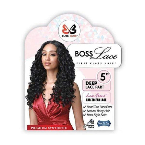 Bobbi Boss Deep Part Lace Wigs Bobbi Boss Synthetic 5 inch Deep Part Lace Front Wig - MLF464 BRIELLE