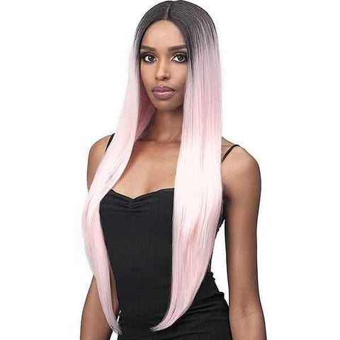 Bobbi Boss Deep Part Lace Wigs Bobbi Boss Synthetic 5 inch Deep Part Swiss Lace Front Wig - MLF401 TIONNE