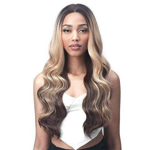 Bobbi Boss Deep Part Lace Wigs Bobbi Boss Synthetic Chunky Highlights Lace Front Wig - MLF554 ROSEWOOD
