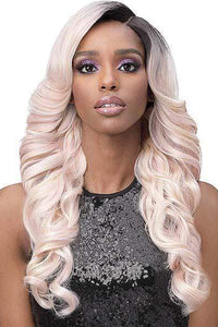 Bobbi Boss Deep Part Lace Wigs Bobbi Boss Truly Me Synthetic 4 inch Deep Part Lace Front Wig - MLF506 MONICA