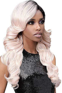 Bobbi Boss Deep Part Lace Wigs Bobbi Boss Truly Me Synthetic 4 inch Deep Part Lace Front Wig - MLF506 MONICA