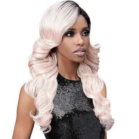 Bobbi Boss Deep Part Lace Wigs Bobbi Boss Truly Me Synthetic 4 inch Deep Part Lace Front Wig - MLF506 MONICA