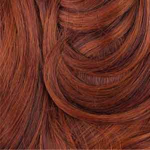 Bobbi Boss Deep Part Lace Wigs COPPER/99J Bobbi Boss Human Hair Blend Deep Part Lace Front Wig - MBLF300 MIKAYLA - Unbeatable