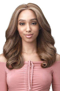 Bobbi Boss Deep Part Lace Wigs F4276 Bobbi Boss Synthetic 5" Deep Part Swiss Lace Front Wig - MLF482 JESSICA