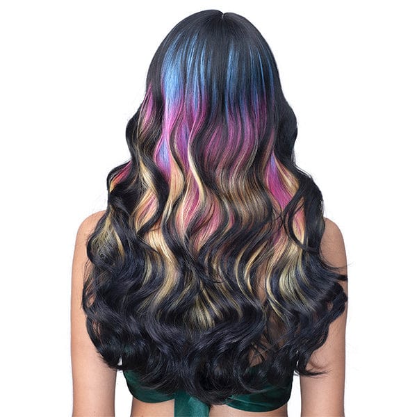 Bobbi Boss Deep Part Lace Wigs TF1B/PSTPR Bobbi Boss Synthetic Oh Baby! Series Deep Part Lace Wig - MLF653 ADELYN