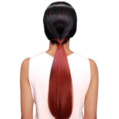 Bobbi Boss Ear-To-Ear Lace Wigs 1B Bobbi Boss Lace Front Wig Ear-To-Ear Lace Wig - MLF55 VIRGIN WHITE