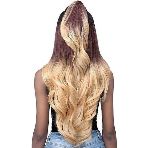 Bobbi Boss Ear-To-Ear Lace Wigs Bobbi Boss Premium Synthetic Unique Part Lace Front Wig - MLF371 ASHLYN