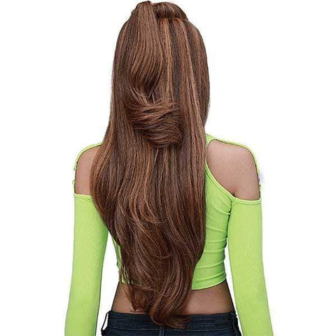 Bobbi Boss Ear-To-Ear Lace Wigs Bobbi Boss Premium Synthetic Unique Part Lace Front Wig - MLF373 BRAELYN