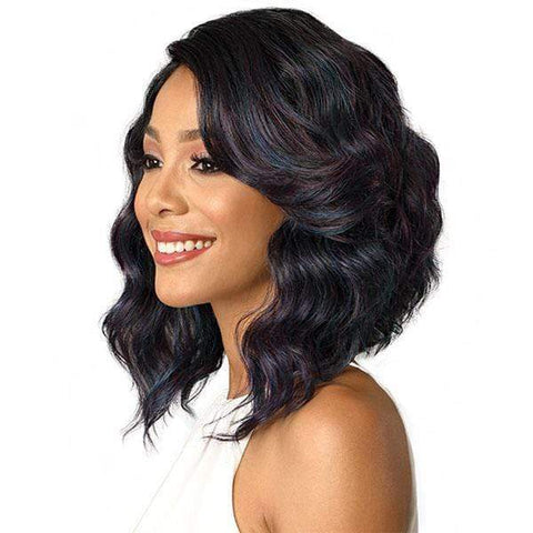 Bobbi Boss Ear-To-Ear Lace Wigs Bobbi Boss Synthetic Swiss J Part Lace Front Wig - MLF181 DENNA