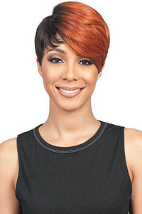 Bobbi Boss Ear-To-Ear Lace Wigs Bobbi Boss Synthetic Swiss Lace Front Wig - MLF351 BELVA - Unbeatable