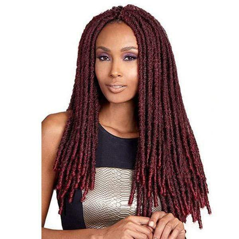 Bobbi Boss Faux Loc Braid Bobbi Boss Bomba Dreadlocks Synthetic Crochet Braid - BOMBA FAUX LOCS SOUL 18" - Clearance