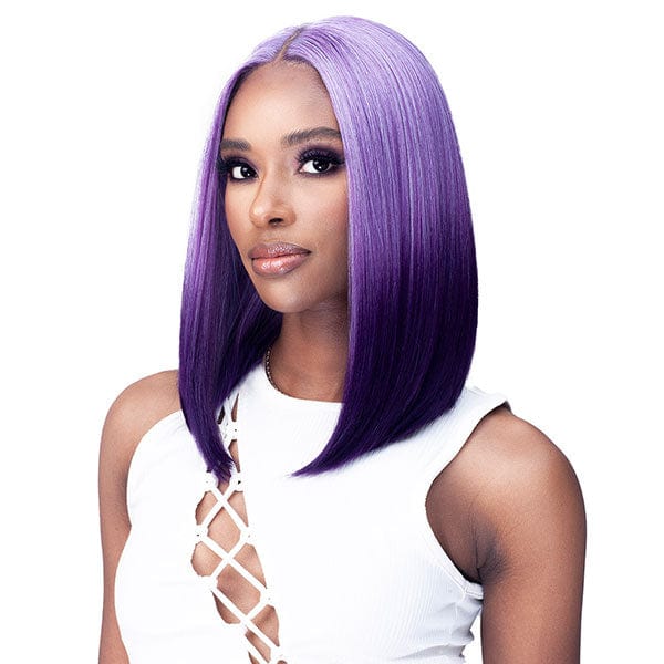 Bobbi Boss Frontal Lace Wigs 2TLVP/DP Bobbi Boss Synthetic 13x4 Glueless Lace Front Wig - MLF256 VIVIENNE
