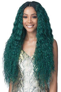 Bobbi Boss Frontal Lace Wigs Bobbi Boss Infinity Ponytail Braided Lace Front Wig - MLF399 AMEY