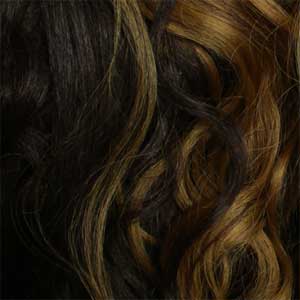 Bobbi Boss Frontal Lace Wigs Bobbi Boss Miss Origin Human Hair Blend HD Lace Wig - MOGLWBD24 BIG CURL 24
