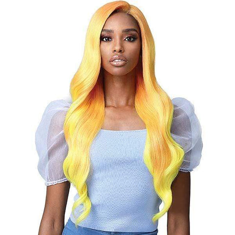 Bobbi Boss Frontal Lace Wigs Bobbi Boss Secret Lace Synthetic 13x7 Hand-Tied Swiss Lace Front Wig - MLF393 STARLA