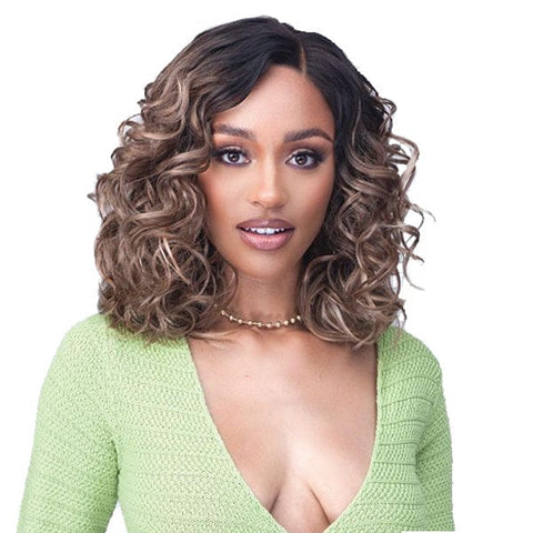 Bobbi Boss Frontal Lace Wigs Bobbi Boss Soft Curl Series Synthetic Lace Front Wig - MLF735 MARCELINE