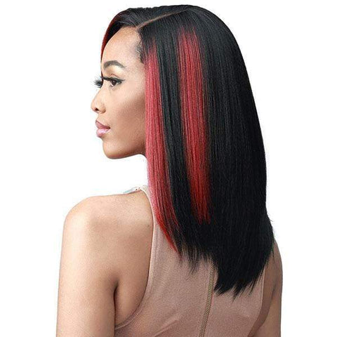 Bobbi Boss Frontal Lace Wigs Bobbi Boss Synthetic Chunky Highlights Lace Front Wig - MLF555 SHAVANA