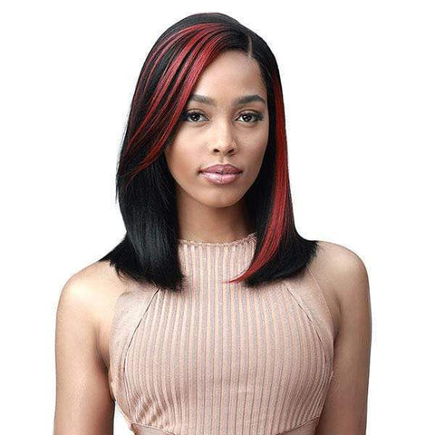 Bobbi Boss Frontal Lace Wigs Bobbi Boss Synthetic Chunky Highlights Lace Front Wig - MLF555 SHAVANA