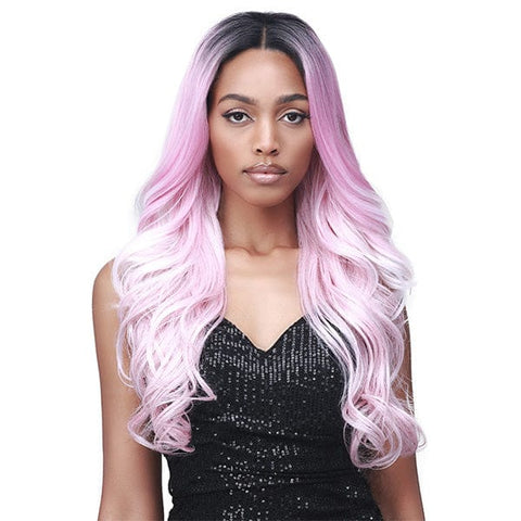 Bobbi Boss Frontal Lace Wigs Bobbi Boss Synthetic Hair 13x2 Updo Revolution Lace Front Wig - MLF417 EMILIA