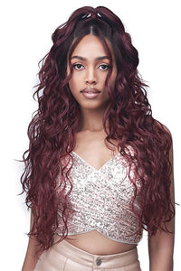 Bobbi Boss Frontal Lace Wigs Bobbi Boss Synthetic Hair 13x2 Updo Revolution Lace Front Wig - MLF419 HAZEL