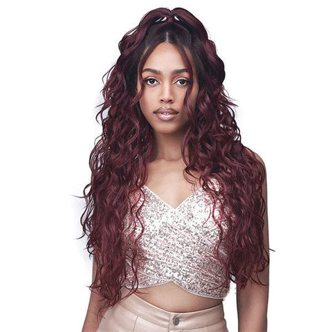 Bobbi Boss Frontal Lace Wigs Bobbi Boss Synthetic Hair 13x2 Updo Revolution Lace Front Wig - MLF419 HAZEL