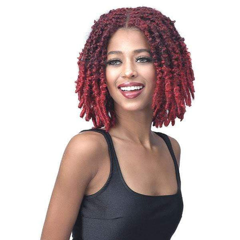 Bobbi Boss Frontal Lace Wigs Bobbi Boss Synthetic Hair Lace Front Wig - MLF613 CALIF. BUTTERFLY LOCS 12