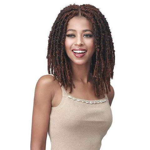 Bobbi Boss Frontal Lace Wigs Bobbi Boss Synthetic Hair Lace Front Wig - MLF614 CALIF. BUTTERFLY LOCS 16