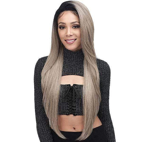 Bobbi Boss Frontal Lace Wigs Bobbi Boss Synthetic Unique Part 13x7 Lace Front Wig - MLF370 BROOKLYN