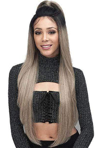 Bobbi Boss Frontal Lace Wigs Bobbi Boss Synthetic Unique Part 13x7 Lace Front Wig - MLF370 BROOKLYN