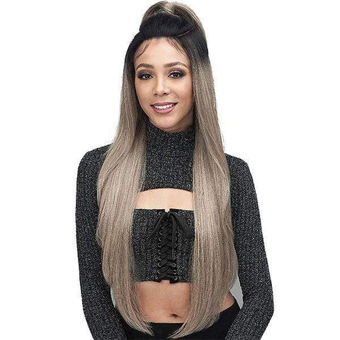 Bobbi Boss Frontal Lace Wigs Bobbi Boss Synthetic Unique Part 13x7 Lace Front Wig - MLF370 BROOKLYN