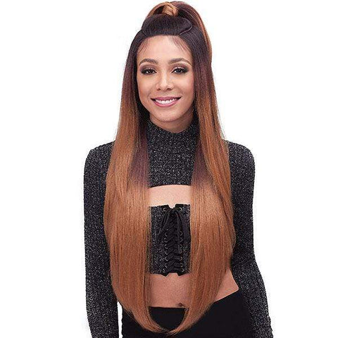 Bobbi Boss Frontal Lace Wigs Bobbi Boss Synthetic Unique Part 13x7 Lace Front Wig - MLF370 BROOKLYN