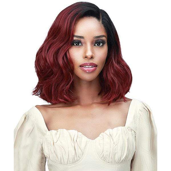 Bobbi Boss Frontal Lace Wigs RTBUG/1B Bobbi Boss Synthetic Truly Me Lace Front Wig - MLF595 ADRIANA