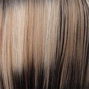 Bobbi Boss Frontal Lace Wigs TD1B/27613 Bobbi Boss Synthetic Chunky Highlights Lace Front Wig - MLF555 SHAVANA