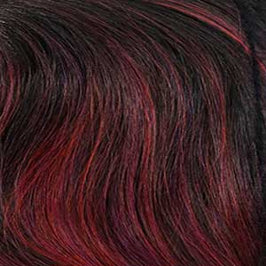 Bobbi Boss Frontal Lace Wigs TT1B/PU.BU Bobbi Boss Synthetic 13x7 Deep Lace Wig - MLF604 CATHERINE
