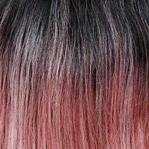 Bobbi Boss Frontal Lace Wigs TT1B/RO.PK Bobbi Boss Synthetic 13x7 Deep Lace Wig - MLF604 CATHERINE