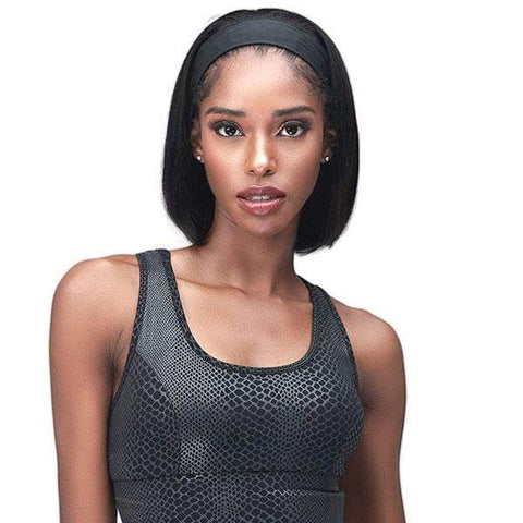 Bobbi Boss Half Wigs Bobbi Boss 100% Human Hair Headband Wig - MH1400 WILONA