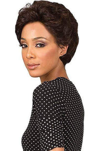 Bobbi Boss Human Hair Blend Full Wigs Bobbi Boss Designer Mix Human Hair Blend Full Hand-Tied Wig - MBD001 LOIS