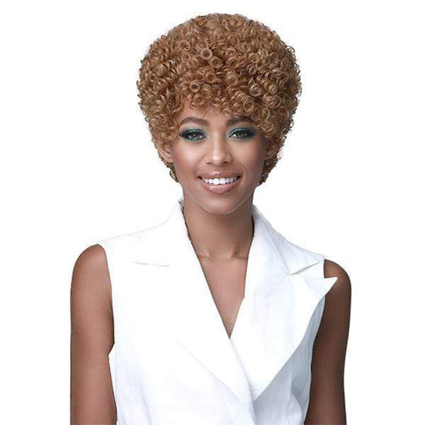Bobbi Boss Human Hair Blend Full Wigs Bobbi Boss Miss Origin Human Hair Blend Wig - MOG005 ROBERTA