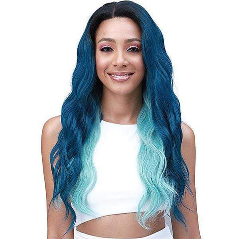 Bobbi Boss Human Hair Blend Lace Wigs Bobbi Boss Human Hair Blend 13X4 Swiss Lace Front Wig - MBLF550 DALISS