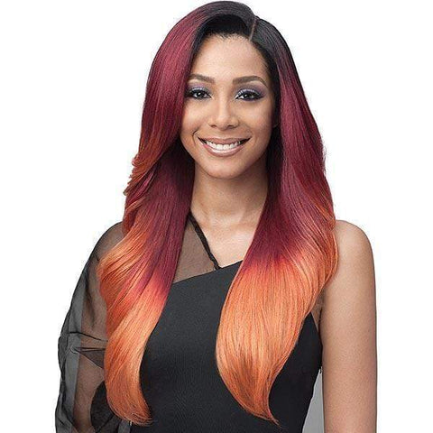 Bobbi Boss Human Hair Blend Lace Wigs Bobbi Boss Human Hair Blend 13X7 Glueless Frontal Lace Wig - MBLF001 ALIVIA - Unbeatable