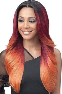 Bobbi Boss Human Hair Blend Lace Wigs Bobbi Boss Human Hair Blend 13X7 Glueless Frontal Lace Wig - MBLF001 ALIVIA - Unbeatable