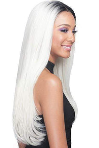 Bobbi Boss Human Hair Blend Lace Wigs Bobbi Boss Human Hair Blend 360 Swiss Lace Front Wig - MBLF320 ANIAH