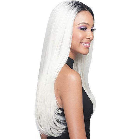 Bobbi Boss Human Hair Blend Lace Wigs Bobbi Boss Human Hair Blend 360 Swiss Lace Front Wig - MBLF320 ANIAH