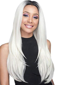 Bobbi Boss Human Hair Blend Lace Wigs Bobbi Boss Human Hair Blend 360 Swiss Lace Front Wig - MBLF320 ANIAH