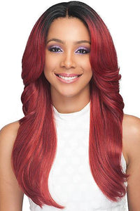 Bobbi Boss Human Hair Blend Lace Wigs Bobbi Boss Human Hair Blend 360 Swiss Lace Front Wig - MBLF330 TAYLAH