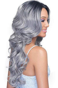 Bobbi Boss Human Hair Blend Lace Wigs Bobbi Boss Human Hair Blend 360 Swiss Lace Front Wig - MBLF340 KILIAH - Unbeatable